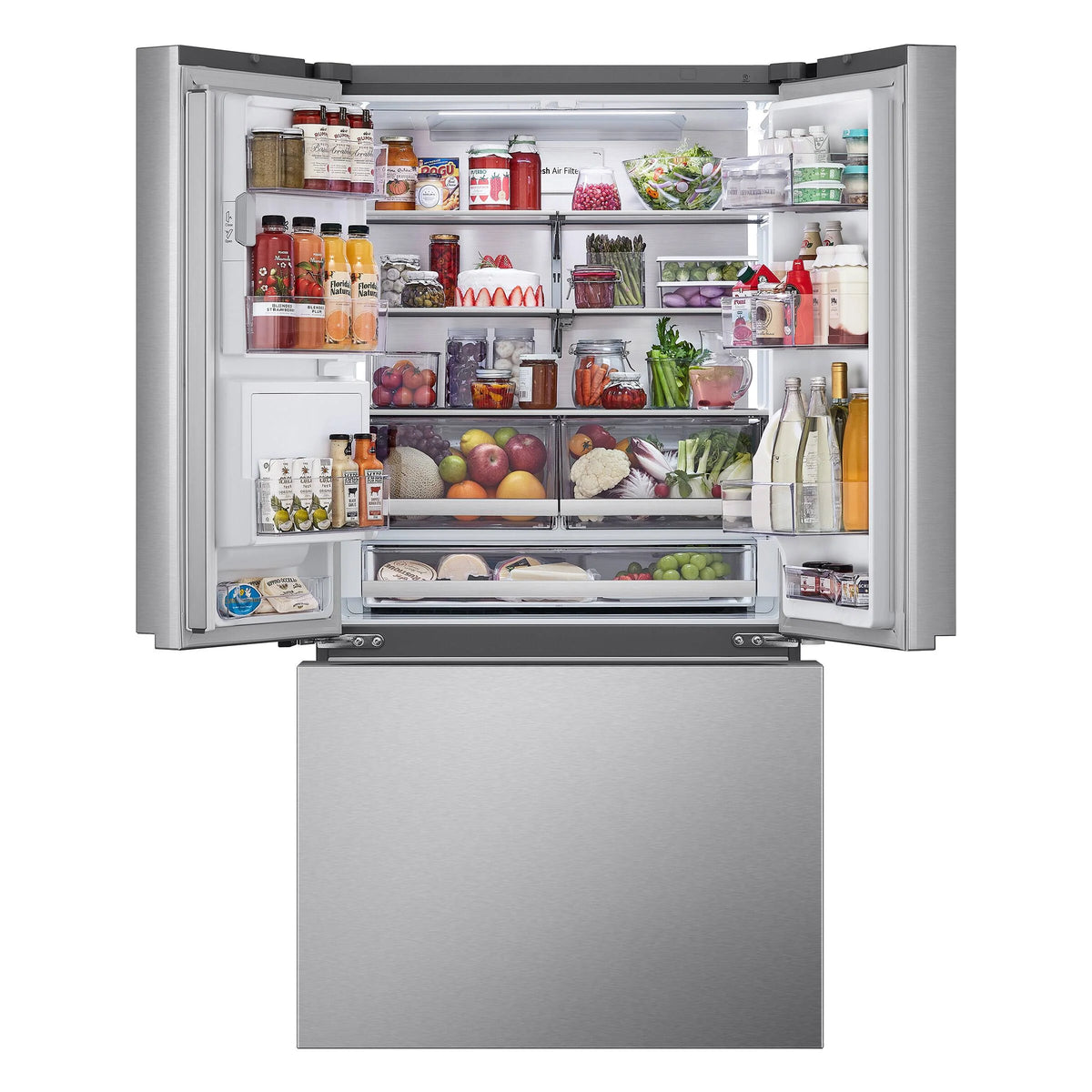 36 IN 26 CU FT Stainless Steel Counter Depth French Door Refrigerator E77790