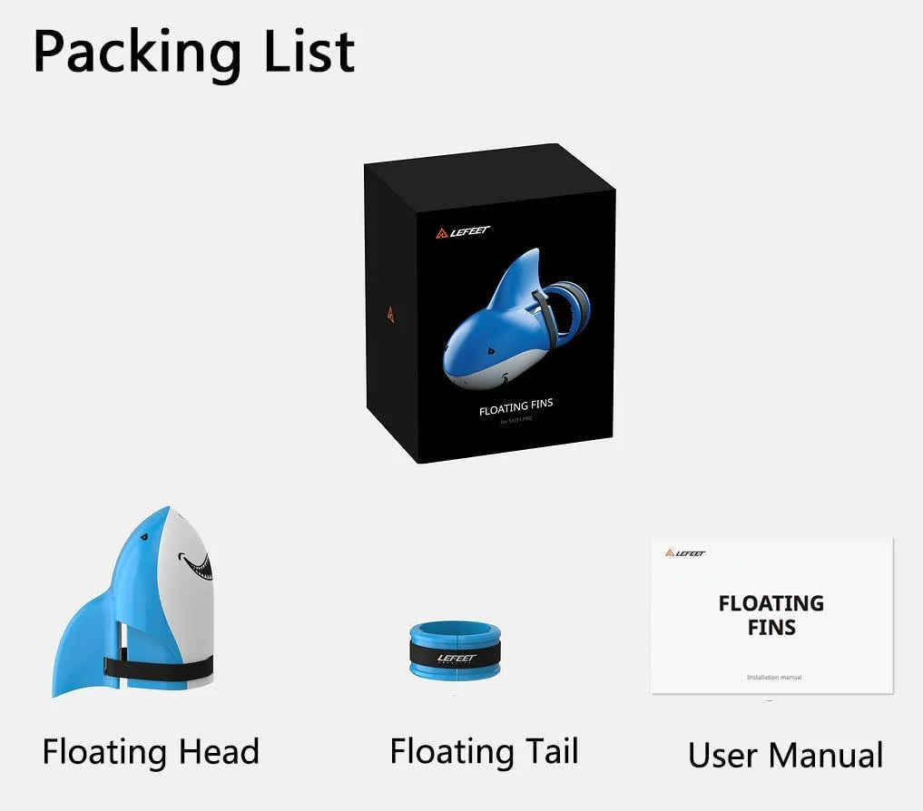 Floating Fins for Underwater Scooter Y6030