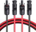 10 AWG Solar Extension Cable 40 Feet with Male and Female Connector, Pack of 2 C17551