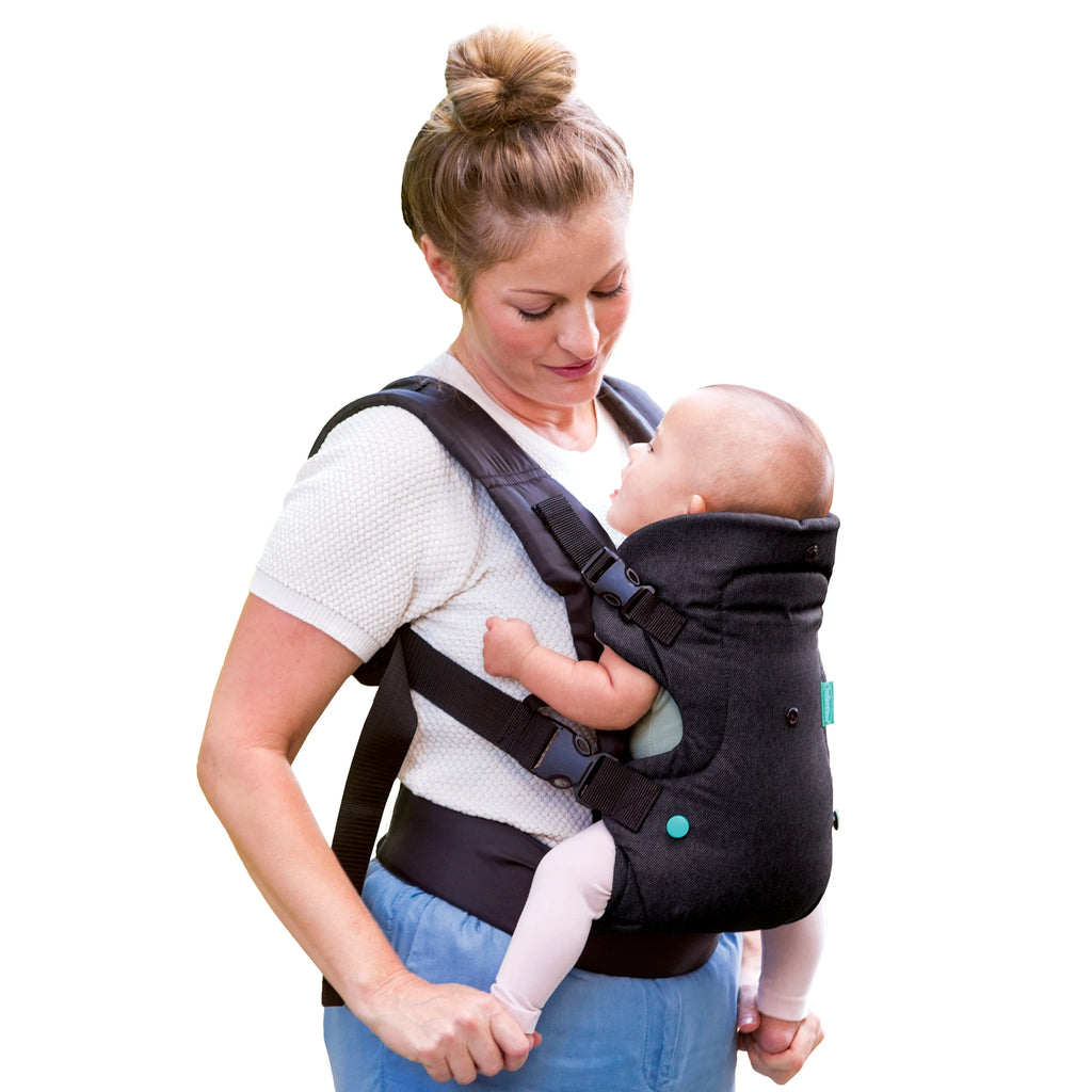 Black 4-in-1 Convertible Baby Carrier X9016