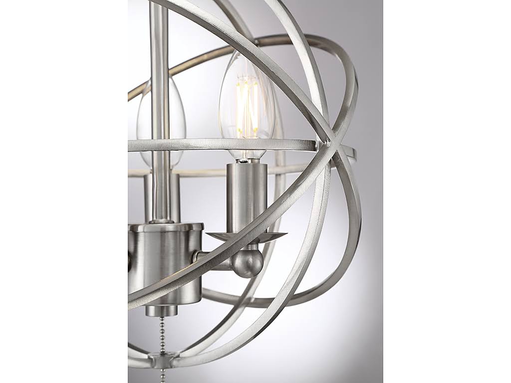Satin Nickel Fan Light Kit H268356