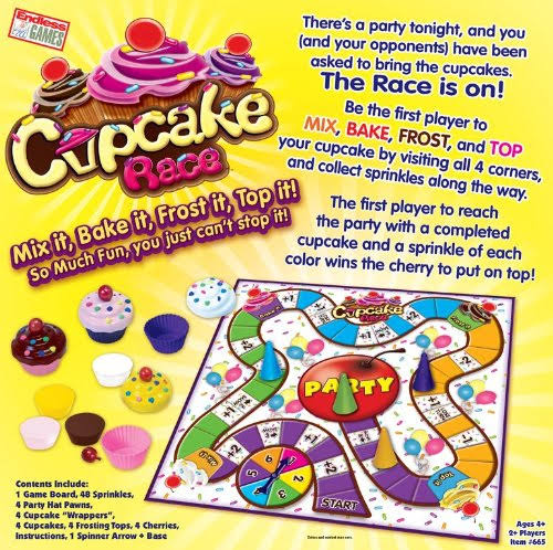 The Cupcake Race Preschool Game Z135