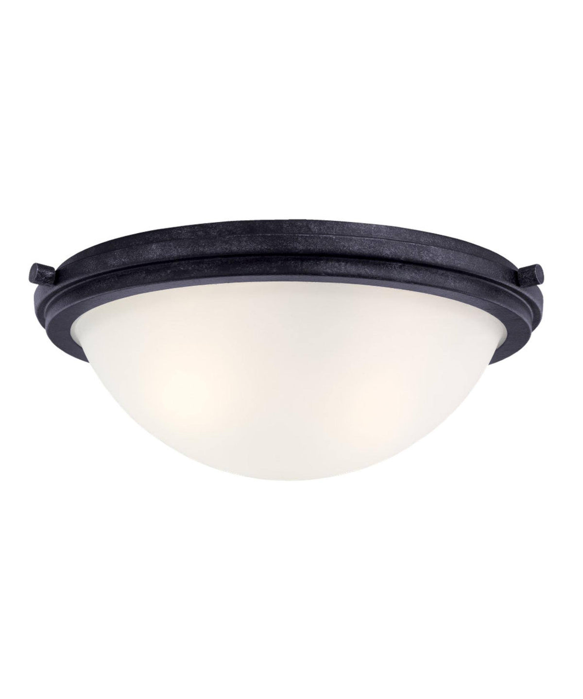 Blacksmith Two Light Ceiling Flush Mount F5957