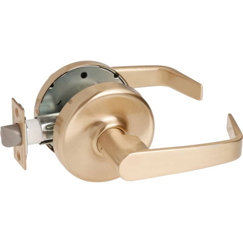 Satin Bronze Passage Lever Set G379