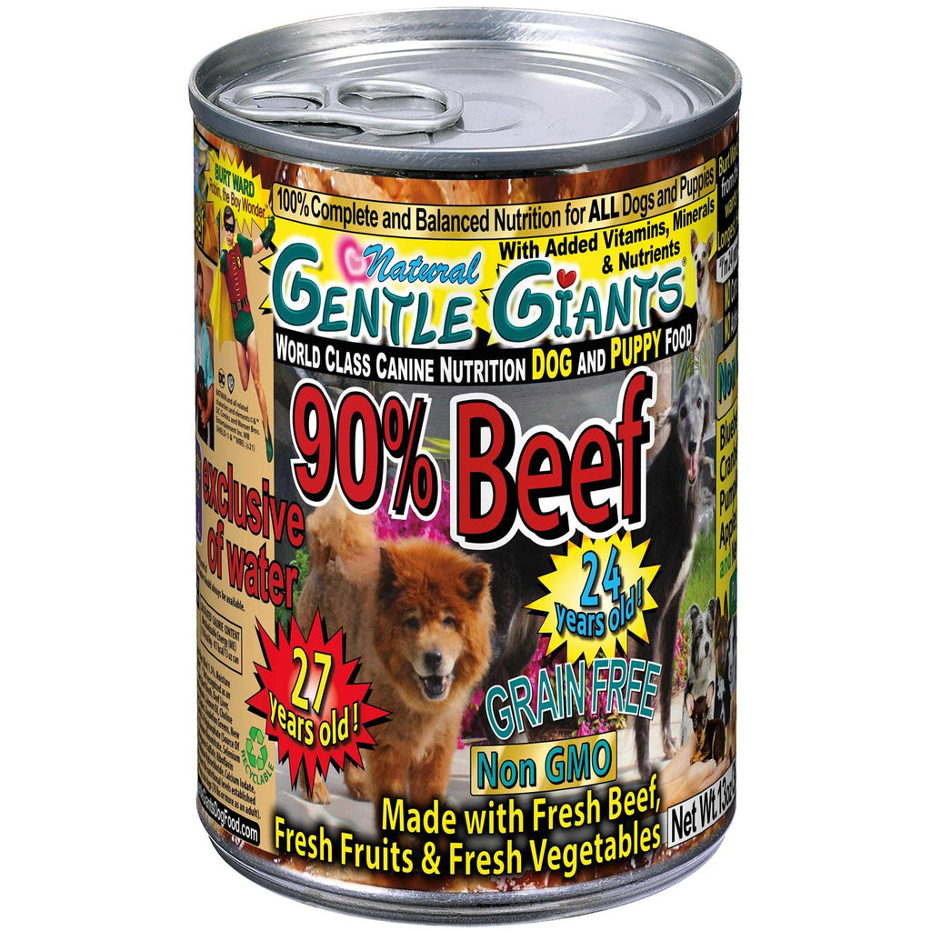 Grain Free Beef Dog & Puppy Can Food D740