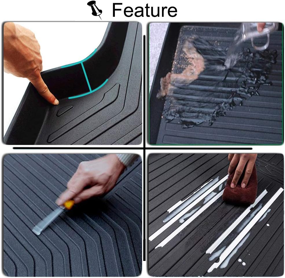 Waterproof Cargo Liner Trunk Floor Mat for Ford Escape M656196
