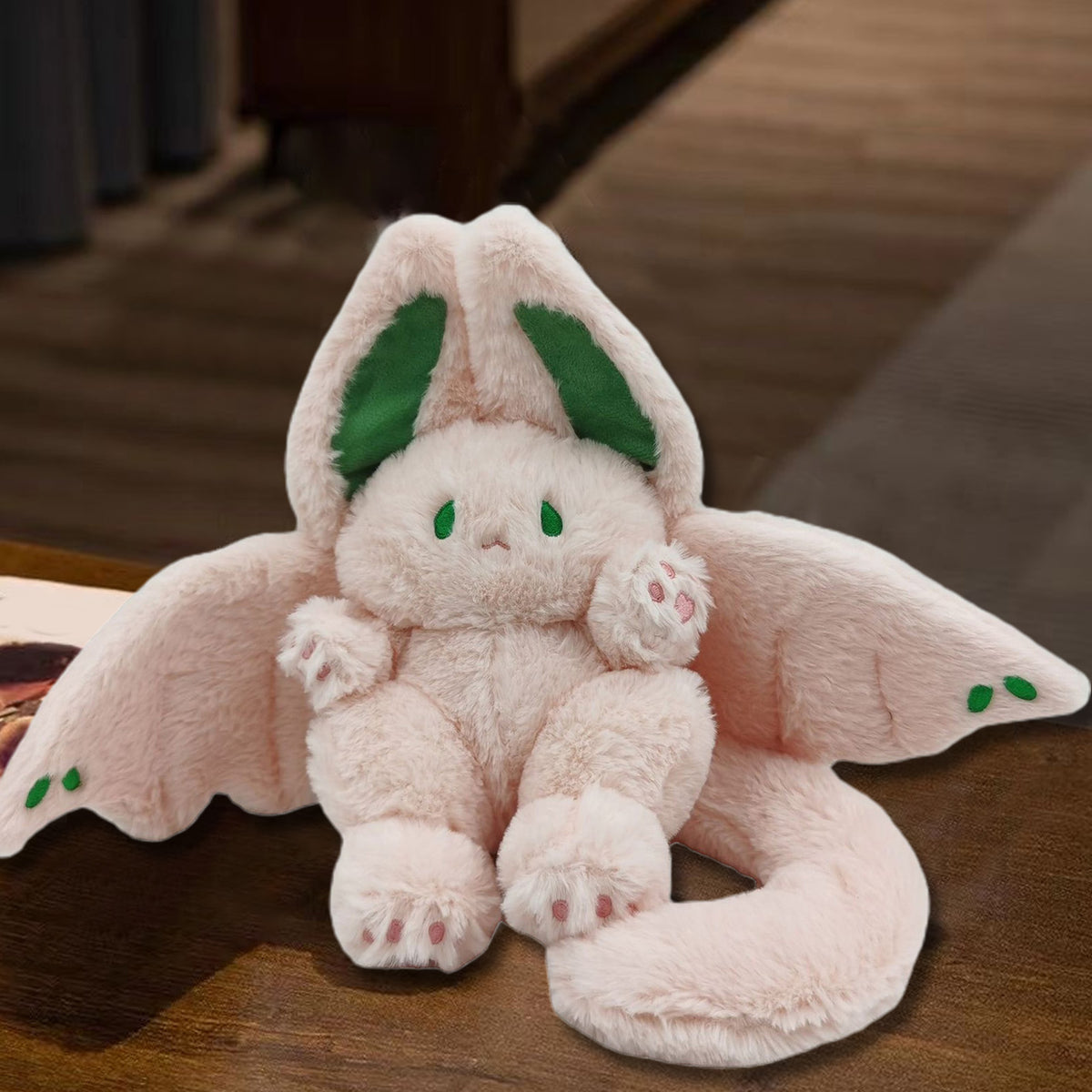 Pink Plush Toy with Wings F853571