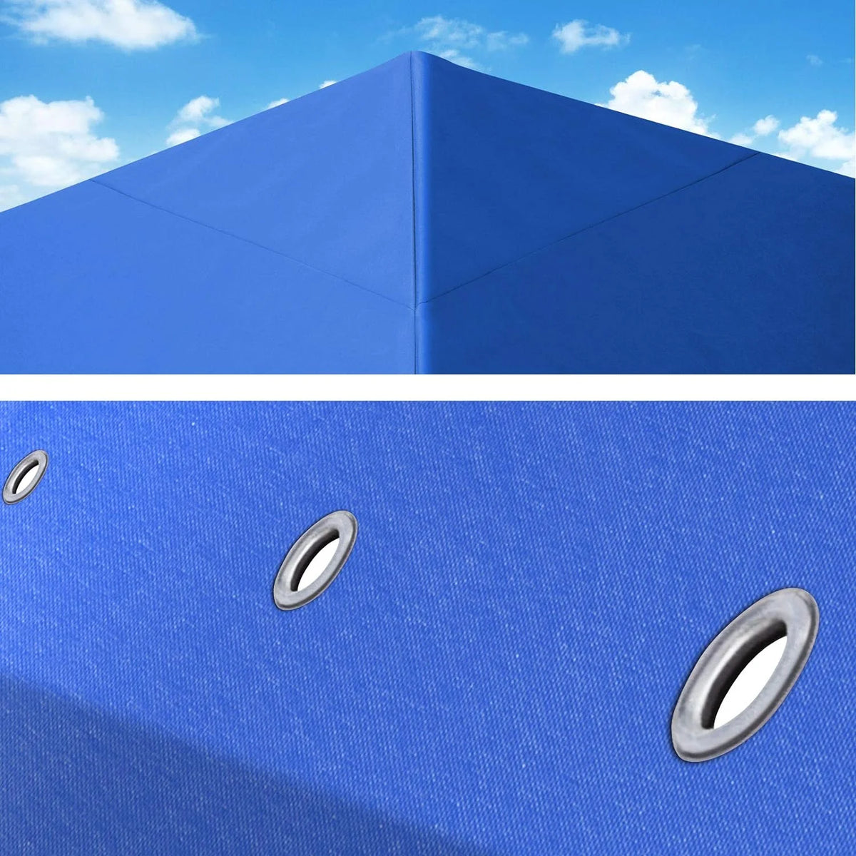 10'X10' Single Tier Blue Gazebo Canopy Top G4448