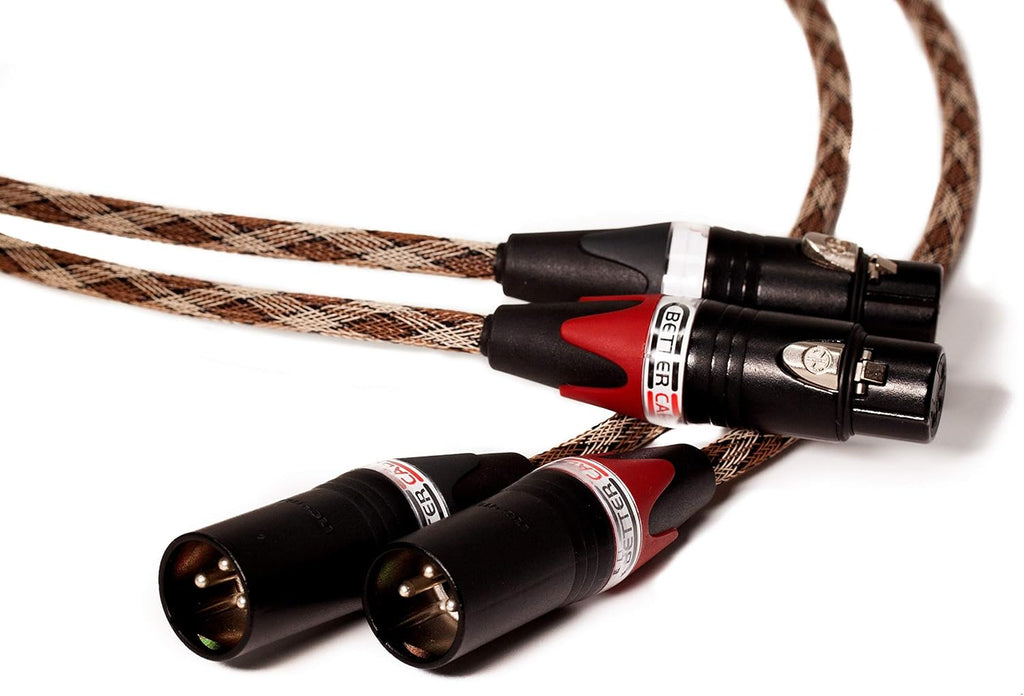 Silver Serpent II Balanced XLR Audio Cable - 2 Meter Stereo Pair Y364
