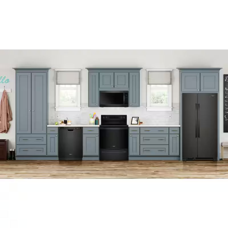 Black 25 cu. ft. Side by Side Refrigerator I1008