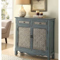 Solid Wood 2 Door Accent Cabinet A413