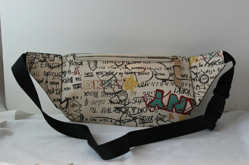 White Graffiti Belt Bag F132365